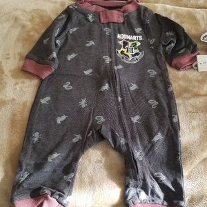 New Harry Potter New Born Zip Up One Piece (Set 1)
